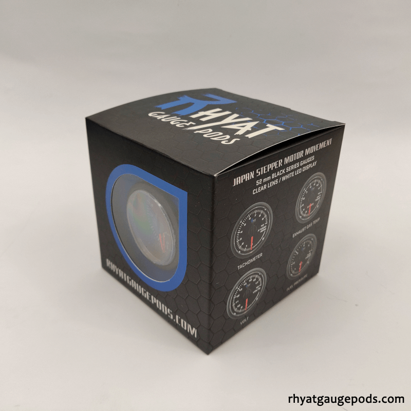 Manomètre Digital Pro-Sport Pression d'Huile 52mm 0 à 7Bar Vert/Blanc